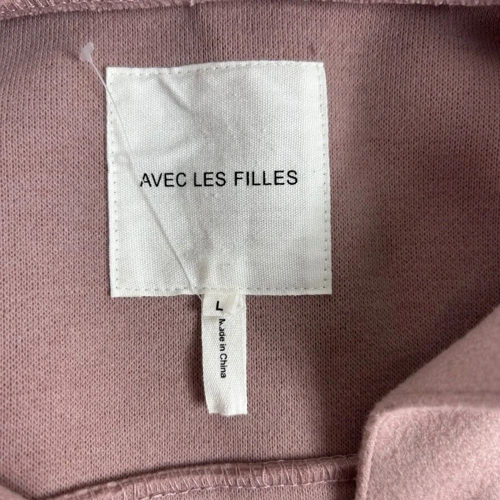 Anthropologie Avec‎ Les Filles Shacket Dusty Pink Button Up Shirt Jacket NWT